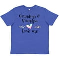 thumbnail image 3 of Inktastic Grandma and Grandpa Love Me- Heart Grandchild Youth T-Shirt, 3 of 5