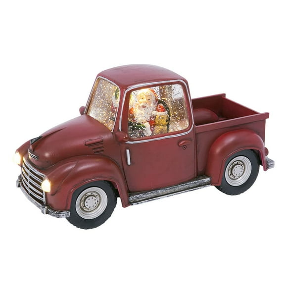 Gerson Battery Operated Lighted Water Globe Truck