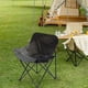 thumbnail image 1 of Silla de Camping Perfecl Lunar Plegable 50 x 41 x 41 cm Negro, 1 of 8