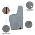 thumbnail image 4 of Covers & All Water Softener Outdoor Cover, Waterproof, Anti UV & Tear Proof Filter Tank Cover with Handle, Zippers & Air Vents (40" H x 30" W x 16" D Inches, Gray), 4 of 7