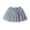 Grey, variant on Embroidery Tulle Tutu Skirt with Plaid Striped Rainbow Flower for Girls 1-10 Years Old Pretty Princess Dancing Skirt for Birthday Party and Holiday
