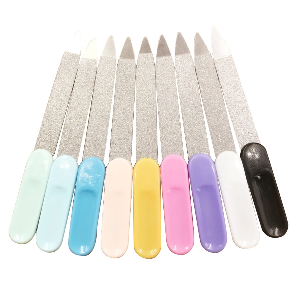 Nail Files, Emery Boards Nail File Tools Metal Manicure Pedicure Tools