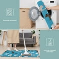 thumbnail image 6 of Cartoon Dogs Blue Background Kitchen Rugs Sets Of 3,Kitchen Runner Rugs Non Skid Washable,Decorative Kitchen Floor Mats for Kitchen,Sink,Laundry,17"x30"+ 17"x47" + 17"x59", 6 of 6