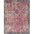 thumbnail image 3 of Mark&Day Area Rugs, 10x14 Isabella Traditional Burgundy Area Rug, Blue Beige Grey Carpet for Living Room, Bedroom or Kitchen (10' x 14'), 3 of 10
