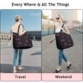 thumbnail image 5 of Halloween Bat Camouflage Pattern Travel Tote Bags for Women Carry On,Large Weekender Bags for Women Travel,Multi Functional Duffle Bag for Work,Shopping,Sports, 5 of 5