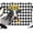 Black, variant on Sunflowers Cow Backdrop for Photography, Fabric Photo Background Backdrop, Farm Animal Black Buffalo Plaid Photo Booth Background for Portrait Photoshoot Video Wedding Studio Decoration Banner 10x8ft