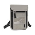 thumbnail image 3 of Yuarrent Bolso de nailon para pasaporte, portátil, de un solo hombro, impermeable, transparente, multibolsillo, ligero, tarjetero de viaje carpas, 3 of 6