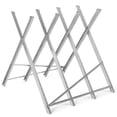 thumbnail image 1 of Goplus Cheval-Scie Pliable Cheval-Scie en Acier Robuste Portable 220 Lb, 1 of 9
