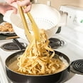 thumbnail image 4 of ZDWQFA Gold Serving Tongs Non-slip Stainless Steel Buffet Tongs (2 Count), 4 of 6