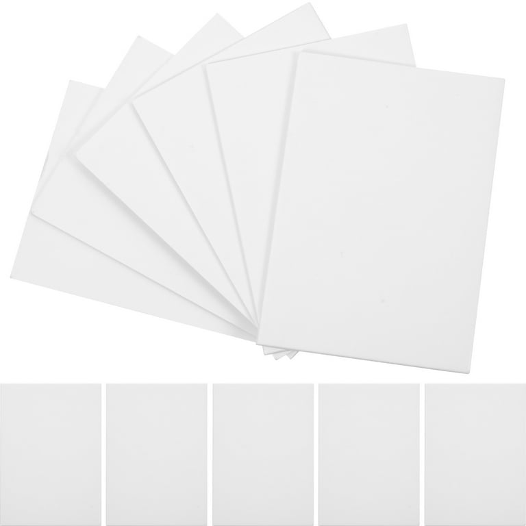 30Pcs Hard Card Stock Blank Card Stock White Cardstock Cover Protective  Cardstock 