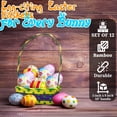 thumbnail image 4 of Fun Express Multicolor Rectangular Bamboo Easter Baskets - 12 Pieces, 4 of 6