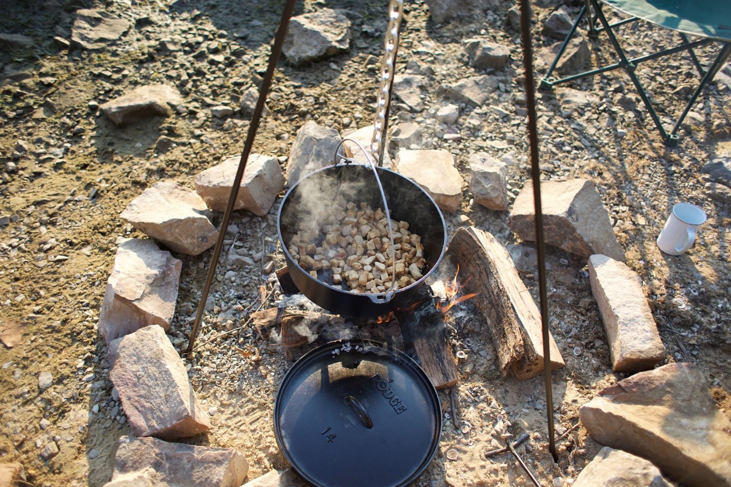 Trépied camp Lodge de 43,5 po