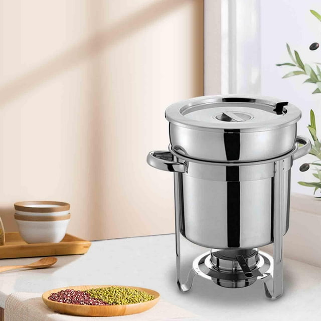 Sopa Chafer Salsas Fiesta Calentador De Comida Buffet Set Para Fiestas Catering Boda 7L BLESIY Abeja de sopa
