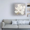 thumbnail image 3 of Julia Purinton 'Serene Magnolia Light Gray' Canvas Art, 3 of 3