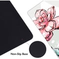 thumbnail image 5 of Extended Gaming Mouse Pad (31.5x11.8 in), Large Non-Slip Rubber Base Mousepad,Waterproof Keyboard Mouse Mat Desk Pad for Work, Game, Office, Home - Pink Brush Cactus Succulent Flower, 5 of 6