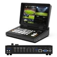 thumbnail image 1 of Mezclador de video AVMATRIX Shark H4 Plus 4 canales HDMI 10,1" FHD, 1 of 7
