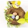 thumbnail image 5 of Berfutall-Easter Artificial Nest Natural Bird Nest Kit includes Artificial Twig Nest, Fake Foam Feather Birds, Foam Eggs Ornaments for Crafts Home Party Decor, 5 of 7