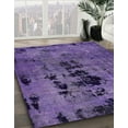 thumbnail image 2 of Ahgly Company Indoor Rectangle Abstract Purple Mimosa Purple Oriental Area Rugs, 8' x 12', 2 of 6