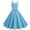 Sky Blue, variant on 1950s Sleeveless Party Dress for Women Elegant Retro Evening Gown with Fit and Comfortable Design Sky Blue L