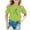 Green, variant on WMQPNNS Kids Girls Short Sleeved Tops Girls Summer Tops Size 14-16 Casual Loose Cowl Neck Tunic Tops Soft Comfy Blouse Cute Print Summer Graphic Tee, Size 7-8 Years, Red
