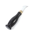 thumbnail image 1 of Craft Tools Leather Edge Beveler Creaser Steel Blade Ebony Marking Vintage Leather Tool, 1 of 12