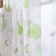 thumbnail image 3 of VerPetridure Leaves Sheer Curtain Tulle Window Treatment Voile Drape Valance 1 Panel Fabric, 3 of 5