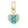 thumbnail image 1 of Organisation Tortuosité Spécimen Or Coeur Porte-Clés Porte-Clés en Métal, 1 of 3