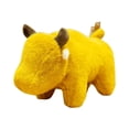 thumbnail image 2 of Muñeco de peluche Yotijar toro suave sin ojo decoración Amarillo 30cm, 2 of 7