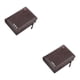 thumbnail image 3 of Sonducket Billeteras para hombre, tarjetero de cuero PU, monedero de bolsillo con cremallera para múltiples tarjetas, bolso de mano, monedero, Color café 2Conjunto, 3 of 6