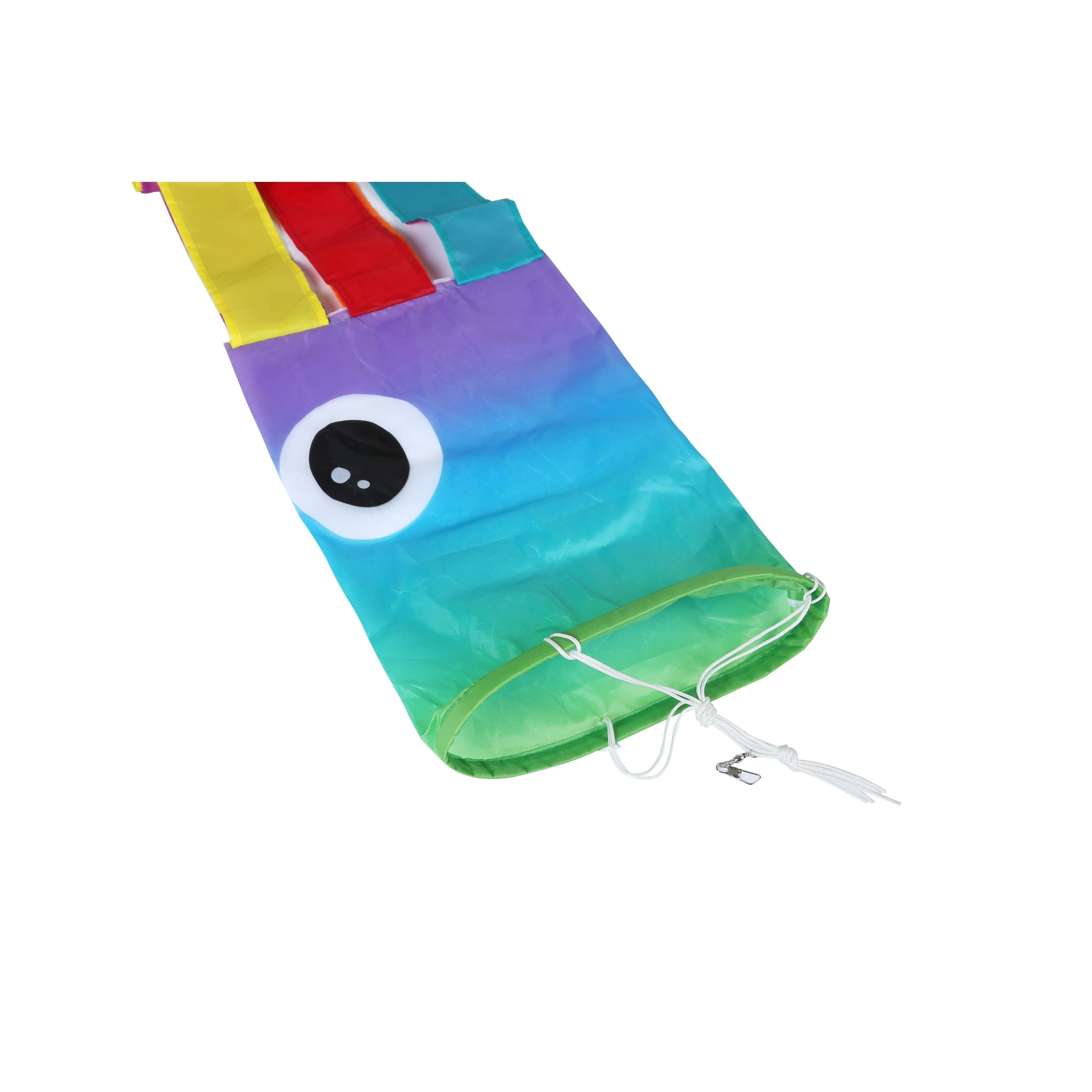 Trademark Innovations Breezy and Whimsical Octopus Windsock - 60 Inches - Blows in the wind By