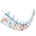 thumbnail image 2 of Weloille Kids Birthday Gift Decorations 1-12 Month Photo Banner Monthly Photo Wall, 2 of 8
