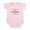 Petal Pink, variant on CafePress - Beverly Hills CA Infant Bodysuit - Baby Light Bodysuit, Size Newborn - 24 Months