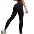 thumbnail image 4 of Hvyesh High Waisted Leggings for Women Scrunch Butt Lifting Yoga Pants Buttery Soft Yoga Pants for Workout Athletic, 4 of 4