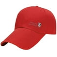 thumbnail image 1 of Casquette de Baseball Chapeaux Mode pour Femmes Casquette pour Choix Chapeau de Golf Extérieur Chapeau de Soleil Chapeaux de Soleil pour Femmes Chapeau pour Femmes Rouge, 1 of 1