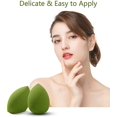 thumbnail image 2 of (Juego verde) Juego de 4 esponjas de maquillaje con - Seco húmedo - Cuchara de belleza, 2 of 5