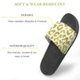 thumbnail image 3 of GZHJMY Stylish Slides for Women Men, Gold Leopard Soft Flexible Slip-on Sandals Slippers, 3 of 7
