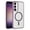 Purple, variant on Samsung Galaxy S24 Case, Slim 100% Fit Magnetic Charger Compatible Shock Resistant Black