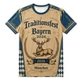 thumbnail image 5 of Boys Festival Graphic Tee for Kids Themed Print Top Young Casual Short Sleeve Shirt Everyday Wear Kids T-Shirts Summer Clothes, 5 of 5