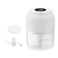 thumbnail image 3 of Food Processor & Electric Chopper - 3-in-1 Mini Blender for Food, Garlic, Veggies&meat - Wireless Portable Food Grinder with Rechargeable Battery, 3 of 10