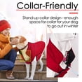 thumbnail image 4 of Chaqueta de invierno para perros ThinkPet, abrigos impermeables para clima frío, 4 of 6