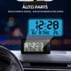 thumbnail image 5 of Btafrte Calendario Digital Automático Pantalla LCD Reloj Digital para Piezas Vehículos (Azul), 5 of 9