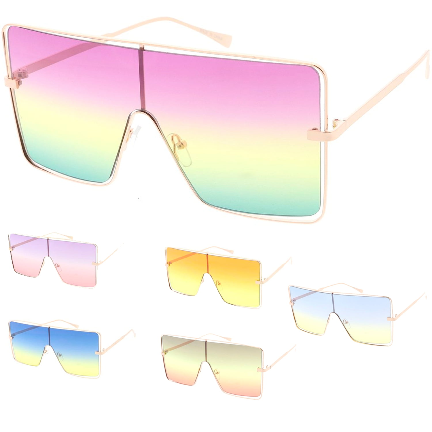 80s square sunglasses