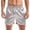 Light Gray, variant on SGMVNU Men's Satin Shorts Elastic Waist Lightweight Soft Loungewear Shorts Summer Beach Casual Boxers Shorts, Size S, White