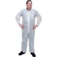 thumbnail image 1 of Zenith Safety Products SMS Protective Coverall, Front Zipper w/Flap, Elastic Wrists and Ankles, 2X-Large, 1 of 1