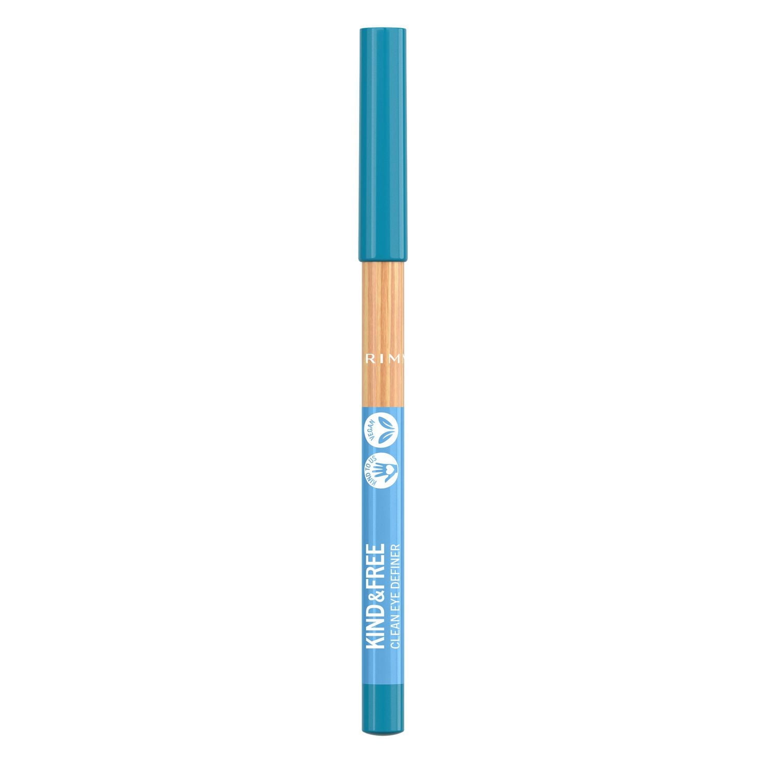 Rimmel KIND & FREE™ Eye Definer, 100% vegan, ultra-creamy, buttery texture, intense pigmentation, lasts up to 12 hours, Vegan eyeliner