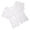 White, variant on Womens Open Front Tassels Lace Crop Cardigan Sheer Floral Crochet Short Sleeve Shrug Top Jackets for Dresses