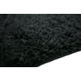 thumbnail image 4 of Queen Mary Bath Rug Luxury Soft Plush Thick Fluffy Microfiber Bathoom Mat, Non-Slip Rubber Back, Floor Mat Water Absorbent 17x24 - Black, 4 of 4