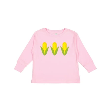 

Inktastic Corn Lover Gift Toddler Boy or Toddler Girl Long Sleeve T-Shirt