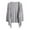 Gray-02, variant on Ugoldhm Women Long Sleeves Shrugs Open Front Lightweight Cardigan Irregular Shawl Loose Casual Summer Clothes