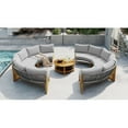 thumbnail image 6 of U_STYLE 6 - Person Outdoor Seating Group with Cushions and A Coffee Table(old sku:WY000379AAE), 6 of 6